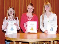 Vítězky kategorie šestých tříd