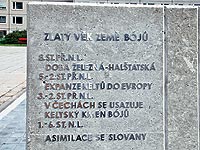 Řeč byla o tomto nápisu