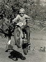 Jiří Kudrna na závodech v roce 1969